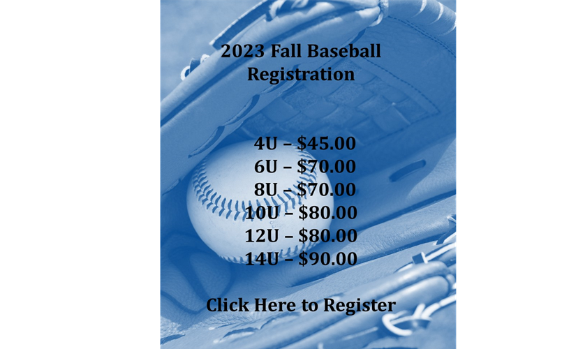 2023 Fall Ball Registration